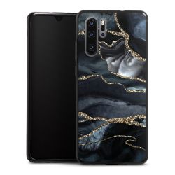 Or marbré foncé Aspect pailleté