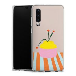 Silikonskal genomskinlig