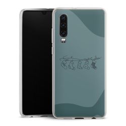 Silikonskal genomskinlig