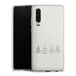 Silikonskal genomskinlig