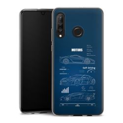 Silikonskal genomskinlig