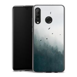 Silikonskal genomskinlig