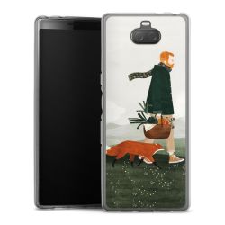 Silikonskal genomskinlig