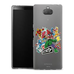 Silikonskal genomskinlig