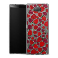 Silikonskal genomskinlig