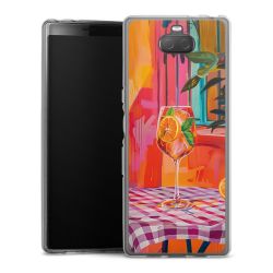 Silikonskal genomskinlig