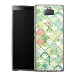 Silikonskal genomskinlig