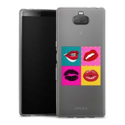 Silikonskal genomskinlig