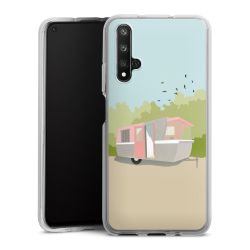 Silikonskal genomskinlig