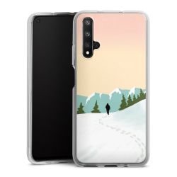 Silikonskal genomskinlig