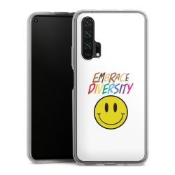 Silikonskal genomskinlig