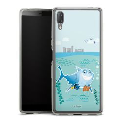 Silikonskal genomskinlig