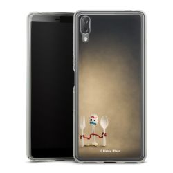 Silikonskal genomskinlig