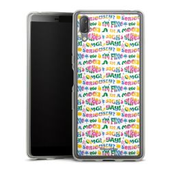 Silikonskal genomskinlig