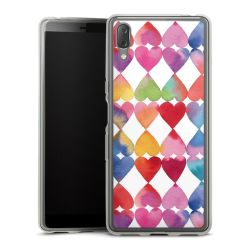 Silikonskal genomskinlig