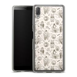 Silikonskal genomskinlig