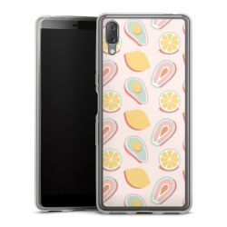 Silikonskal genomskinlig