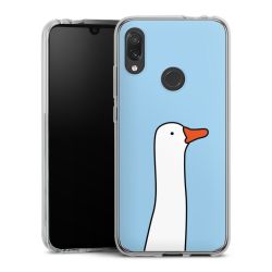 Silikonskal genomskinlig