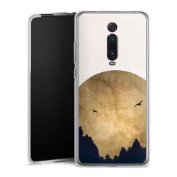 Twee vogels en de maan