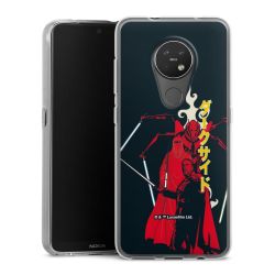 Silikonskal genomskinlig