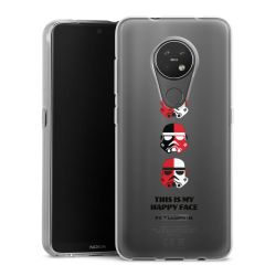 Silikonskal genomskinlig