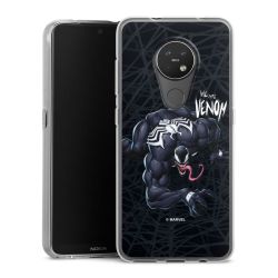 Silikonskal genomskinlig