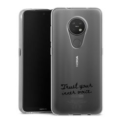 Silikonskal genomskinlig