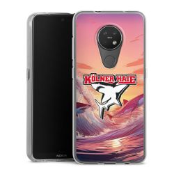 Silikonskal genomskinlig