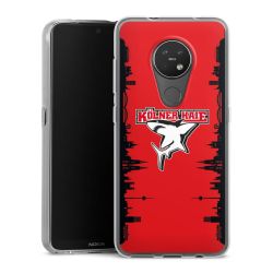 Silikonskal genomskinlig