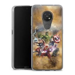 Silikonskal genomskinlig