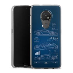 Silikonskal genomskinlig