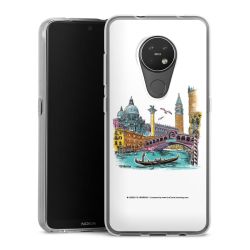 Silikonskal genomskinlig