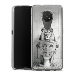 Silikonskal genomskinlig