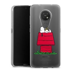 Silikonskal genomskinlig