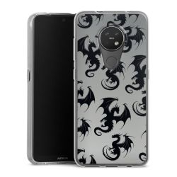 Silikonskal genomskinlig