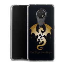 Silikonskal genomskinlig