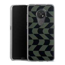 Silikonskal genomskinlig