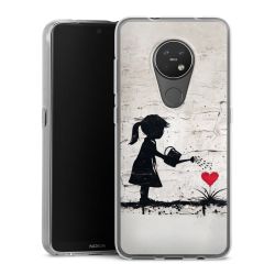 Silikonskal genomskinlig