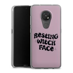 Silikonskal genomskinlig