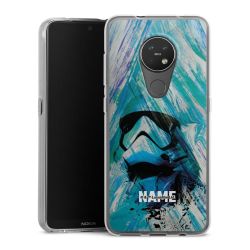 Silikonskal genomskinlig