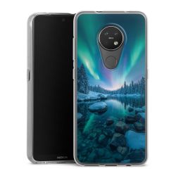 Silikonskal genomskinlig