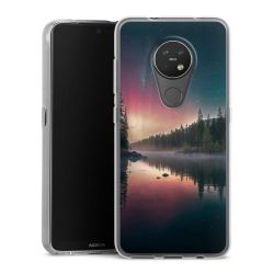 Silikonskal genomskinlig