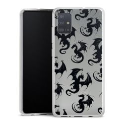 Silikonskal genomskinlig