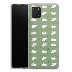 Silikonskal genomskinlig