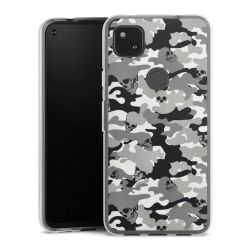 Silikonskal genomskinlig