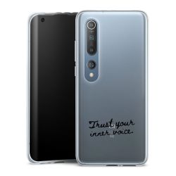 Silikonskal genomskinlig