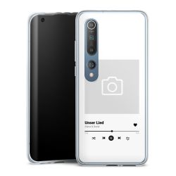 Silikonskal genomskinlig