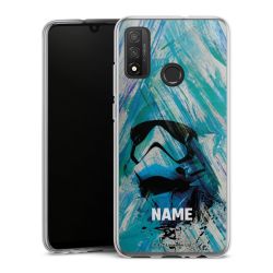 Silikonskal genomskinlig