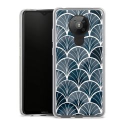 Silikonskal genomskinlig