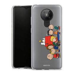 Silikonskal genomskinlig